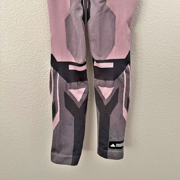 ADIDAS | Formotion Compression Sculpt Two-Tone Tights Magic Mauve Carbon | Small - Picture 6 of 10